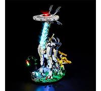 GEAMENT Jeu De Lumières Compatible avec Lego Horizon Forbidden West : Grand-Cou (Tallneck) - Kit D'éclairage LED pour 76989 (Modèle de Bloc Non Inclus)