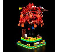 GEAMENT Jeu De Lumières Compatible avec Lego L’Arbre généalogique (Family Tree) - Kit D'éclairage LED pour Ideas 21346 (Modèle de Bloc Non Inclus)