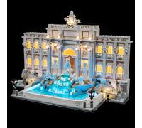 GEAMENT Jeu De Lumières Compatible avec Lego La Fontaine de Trevi (Trevi Fountain) Architecture 21062 (Modèle de Bloc Non Inclus)
