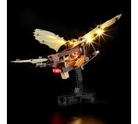 GEAMENT Jeu De Lumières Compatible avec Lego La Machine Volante de Léonard de Vinci Icons 10363 (Modèle de Bloc Non Inclus)