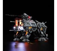 GEAMENT Jeu De Lumières Compatible avec Lego Le Marcheur at-Te (at-Te Walker) - Kit D'éclairage LED pour Star Wars 75337 (Modèle de Bloc Non Inclus)