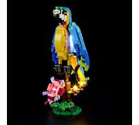 GEAMENT Jeu De Lumières Compatible avec Lego Le Perroquet Exotique (Exotic Parrot) Creator 31136 (Modèle de Bloc Non Inclus)