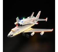 GEAMENT Jeu De Lumières Compatible avec Lego Le Shuttle Carrier Aircraft Icons 10360 (Modèle de Bloc Non Inclus)