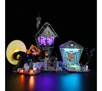 GEAMENT Jeu De Lumières Compatible avec Lego L'Étrange Noël de Monsieur Jack Disney Tim Burton Ideas 21351 (Modèle de Bloc Non Inclus)