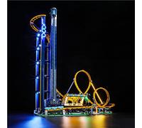 GEAMENT Jeu De Lumières Compatible avec Lego Loop Coaster - Kit D'éclairage LED pour Creator 10303 (Modèle de Bloc Non Inclus)