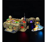 GEAMENT Jeu De Lumières Compatible avec Lego Mos Eisley Cantina - Kit D'éclairage LED pour Star Wars 75290 (Modèle de Bloc Non Inclus)