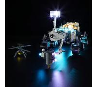 GEAMENT Jeu De Lumières Compatible avec Lego NASA Mars Rover Perseverance - Kit D'éclairage LED pour Technic 42158 (Modèle de Bloc Non Inclus)