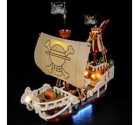 GEAMENT Jeu De Lumières Compatible avec Lego One Piece Le Bateau Pirate Vogue Merry 75639 (The Going Merry Pirate Ship) (Modèle de Bloc Non Inclus)