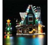 GEAMENT Jeu De Lumières Compatible avec Lego Seasonal Elf Clubhouse - Kit D'éclairage LED pour Creator 10275 (Modèle de Bloc Non Inclus)