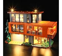 GEAMENT Jeu De Lumières Compatible avec Lego Twilight : la Maison des Cullen (Twilight The Cullen House) Ideas 21354 (Modèle de Bloc Non Inclus)