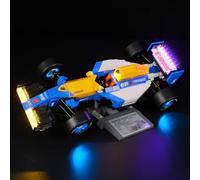 GEAMENT Jeu De Lumières Compatible avec Lego Williams Racing FW14B et Nigel Mansell Icons 10353 (Modèle de Bloc Non Inclus)