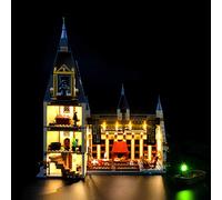 GEAMENT Jeu De Lumières pour Harry Potter La Grande Salle du château de Poudla (Hogwarts Great Hall) - Kit D'éclairage LED Compatible avec Lego 75954 (Modèle de Bloc Non Inclus)
