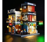 GEAMENT Jeu De Lumières pour L'animalerie et Le café (Townhouse Pet Shop & Café) - Kit D'éclairage LED Compatible avec Lego Creator 31097 (Modèle de Bloc Non Inclus)