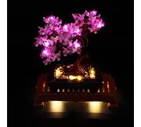 GEAMENT Jeu De Lumières (Rose) Compatible avec Lego Bonsai Tree - Kit D'éclairage LED pour Creator 10281 (Modèle de Bloc Non Inclus)