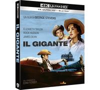 Géant (Giant / Il Gigante) Édition Import Italien Avec Fourreau, Vf Incluse Et La Version 4k Ultra Et Blu-Ray Du Film