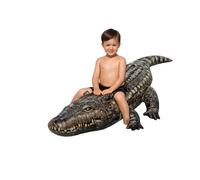 Géant Gonflable A Chevaucher Crocodile Alligator Piscine Float Plage Jouet 1.93m