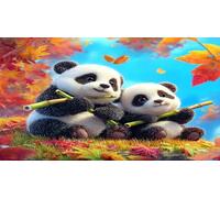 géant Puzzles 1000 Pieces Cadeau Unique Jeu éduchatif défi Jouet de qualité supérieure Peinture Art pour Adultes et Enfants à partir de 14 Ans 75x50cm/1000pcs