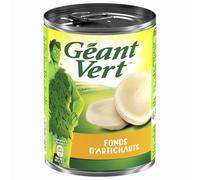 GEANT VERT Fonds d'Artichauts en Conserve - 210g - Cœurs d'Artichauts Prêts à l'Emploi - Sans Conservateur - Origine Espagne - Lot de 3