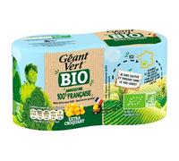 GEANT VERT - Maïs Bio Extra Croquant 280g - Délicieux grains de maïs biologiques pour vos repas - Idéal en salade ou en accompagnement - Lot De 4