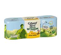 Géant Vert Maïs doux en grains sous vide, extra tendre - Les 3 boîtes de 140g net égoutté