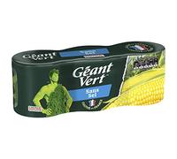 Géant Vert - Mais sans Sel 3 x 140 g