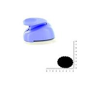 Artemio VIHCP313 Perforatrice à Levier Géante Ovale Rosette Plastique Multicolore 11 x 7,5 x 18 cm