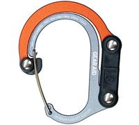 GEAR AID HEROCLIP Mousqueton et Crochet (Mini) pour Voyage, Bagages, et Petits Sacs, Orange