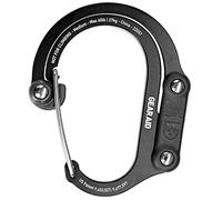 Gear Aid HEROCLIP Mousqueton et Crochet (Moyen) pour Camping, Sac à Dos, valises et Garage