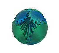 Gear Ball Imprimé Gear Ball , Jouets Steampunk Whirling Wonder Fidget, Jouets Tournants De Boule De Couple, Spin Ball Cube Fidget Toy pour Adultes
