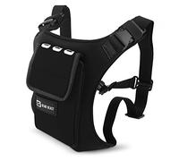 Gear Beast Sac à dos de course à pied sans manches pour téléphone portable et accessoires support léger Lot avec clé carte ID support pour course à pied Jogging Cyclisme Pour iPhone X 8 7 6S 6 Plus Galaxy S6 S7 Edge S8 Plus Note 8, noir