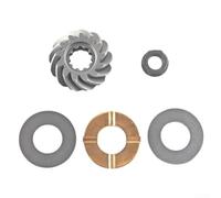 Gear Box Pinion Nut Set 9.9-15HP Metal Thrust | Metal construction, wear resistant, fits 9.9-15HP, includes thrust bearing, long lasting durability