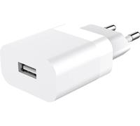 GEAR Chargeur 220V 1xUSB-A 2,4A Blanc