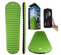 Gear Doctors ApolloAir Matelas de Couchage ultraléger 481,9 g pour Camping - Grand, Chaud 5,2 R-Value 4 Saisons, Parfait pour la randonnée, Matelas de Couchage léger Gonflable et Compact