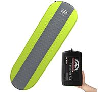 Gear Doctors - Matelas de Couchage autogonflant - 4,3 R 4,3 R - Mousse d'air Hybride de 3,8 cm d'épaisseur - Matelas de Taille Parfaite pour Le Camping, la randonnée, Les Voyages avec Isolation pour