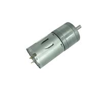 Gear electronic starter 12V DC Gearbox Reducer Low Speed Reduction electronic starter for Smart Car Tool DIY JGA25-370 CZAOINCU(6v12rpm,Package R)