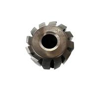 Gear Hob, Fraise à engrenages en alliage dur M0.4, M0.5, M0.6, M0.8, PA20, diamètre d'alésage 8 mm, filetage à droite, qualité AA, revêtement noir,in parts(8mm M0.6)
