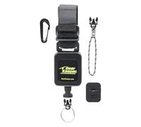 Gear Keeper Hammerhead Industries RT4-5272 Attache d'engrenage Deluxe Combo Mount - Bouton-Pression, Goujon fileté, Sangle Auto-agrippante et lanière - Comprend Un Anneau Fendu Q/C Robuste - Fabriqué