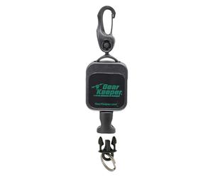 Gear Keeper RT5-2101 Micro Retractor Super Zinger Swiveling Snap Clip Mount with Q/C Split Ring Accessory by Hammerhead Industries