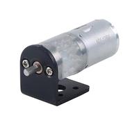 Gear Micro démarreur électronique, dc Halloween Prop, Clock Worm Dc Gear démarreur électronique, High Torque Gear 12V ZFUGEDRLI (Color : With Base, Size : 26rpm)