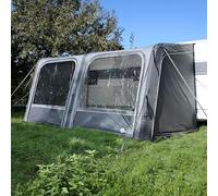 Gear Porto Air Auvent Gonflable Solaire de Voyage et Caravane (gris, 420 x 270 cm)