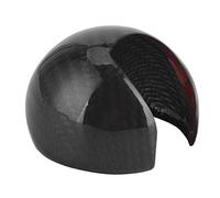 Gear Shift Bouton Cover Sticker de Garniture en Fibre de Carbone pour A3 8V 2014 2020 Fibre de Carbone Real Matière de Protection Protection à la tête de la tête