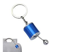 Gear Shift Fidget Toy - Porte-clés design pour voiture - 6 vitesses - Pièces de voiture créatives - Modèle avec scène mobile quotidienne pour porte-clés de voiture Accessoires hommes femmes