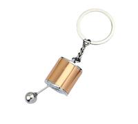 Gear Shift Fidget Toy - Porte-clés design pour voiture - 6 vitesses - Pièces de voiture créatives - Modèle avec scène mobile quotidienne pour porte-clés de voiture Accessoires hommes femmes