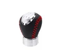 Gear Shift Head Pommeau de levier de vitesse MT, Pour 3 BK 5 CR 6 GG GY MPV PREMACY CP 323/323F BJ 626 GF GW XEDOS 6 RX-8(Red Stitch 5-Speed)