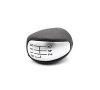 Gear Shift Head Pour Laguna pour MK3 2007-2014 PU 6 vitesses pommeau de levier de vitesse manuel levier en Matière synthétique manette de vitesse boule à main