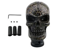 = Gear Shift Knob, Gear Shifter Handle, 43.09x87.01 inches, Resin Skeleton Automatic Horror Cool Accessory, Themed Car Interior Decoration for Sedan Truck SUV Minivan Taxi, Road Trips and Travel