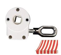Gear Worm Gear Auvent manuel - Banning d'auvent extérieur | Équipement de lombric pour auvent extérieur | Support de montage de remplacement rotatif, engrenages portables en plein air, support sans