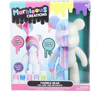 Gear2Play Marble Bear Gietverf set, Set créatif pour enfants, 5 ans, Multicolore
