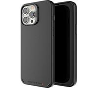 Gear4 Coque fine et légère pour iPhone 13 Pro Max [Protection contre les chutes D30 de qualité militaire de 13 pieds] Série Copenhagen, noir