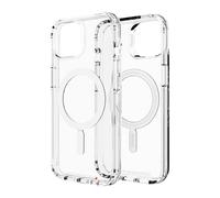 Gear4 Coque transparente pour iPhone 13 Mini compatible avec Magsafe fine et légère Protection contre les chocs de 13 pieds